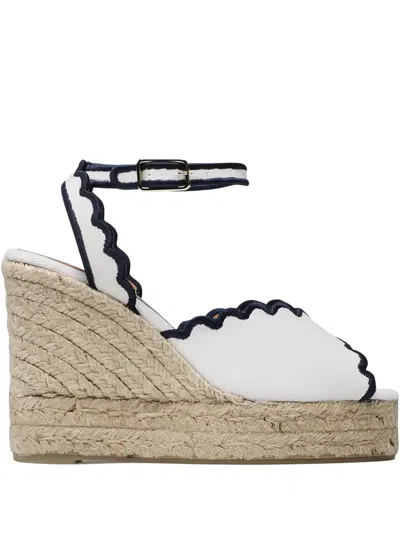 Castaã±er 110mm Scalloped-edge Wedge Heeled Espadrilles