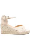 Castaã±er 70mm Cross-strap Wedge Sandals