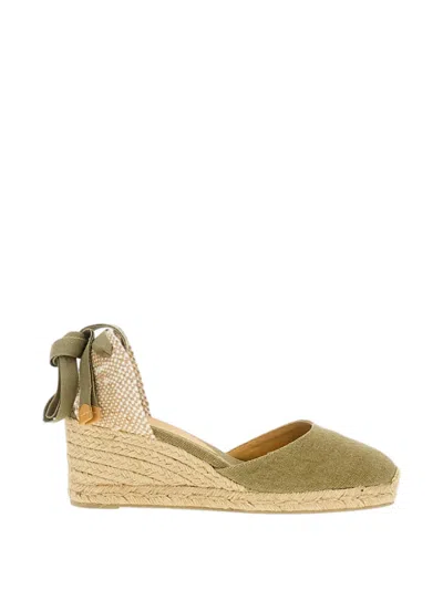 Castaã±er Ankle-strap Espadrilles In Green