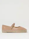 Castaã±er Leather Espadrilles With Braided Raffia Sole