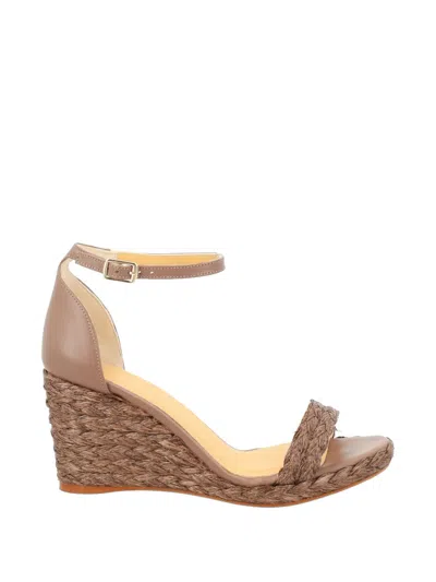 Castaã±er Berna/258 Wedge Espadrilles In Brown