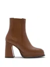 Castaã±er Bimba Elasticated-panel Ankle Boots In Brown