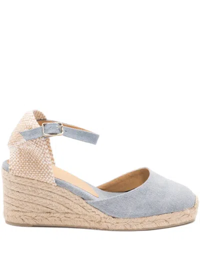 Castaã±er Buckle Ankle-strap Espadrille In Blue