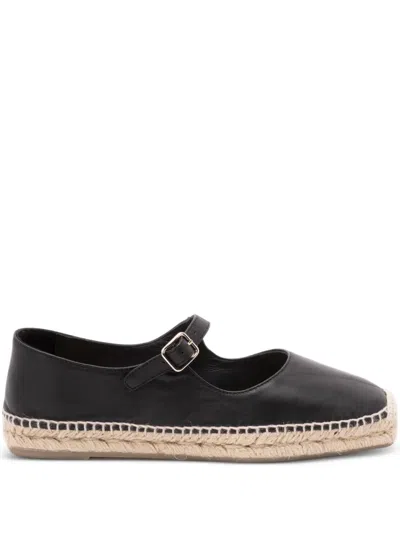 Castaã±er Buckle-strap Espadrilles In Black