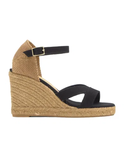 Castaã±er Buckle-strap Espadrilles In Black