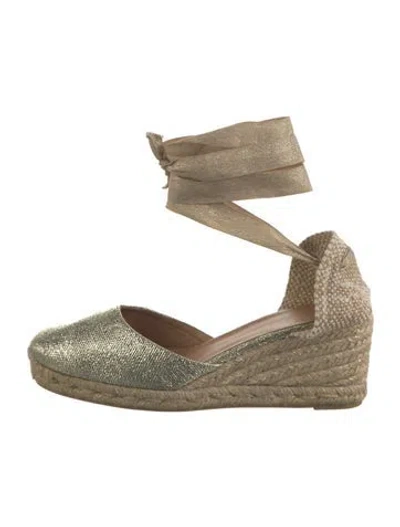 Pre-owned Castaã±er Canvas Espadrilles
