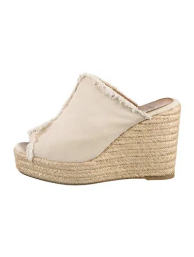 Pre-owned Castaã±er Canvas In Neutrals