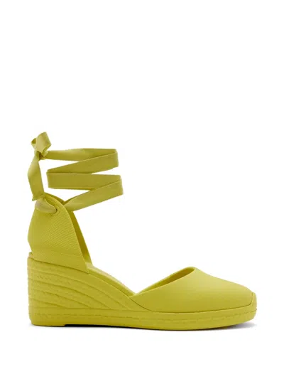 Castaã±er Careen Espadrilles In Green