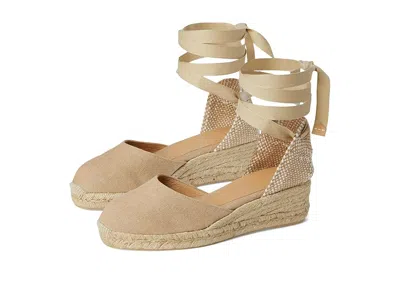 Castaã±er Carina 30 Wedge Espadrille In Brown
