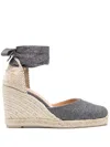 Castaã±er Castañer Grey Carina 8/032 Espadrilles In Grey