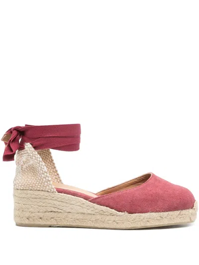 Castaã±er Carina Espadrilles In Red