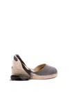 Castaã±er `carina/3/002` Wedge Espadrilles In Gray