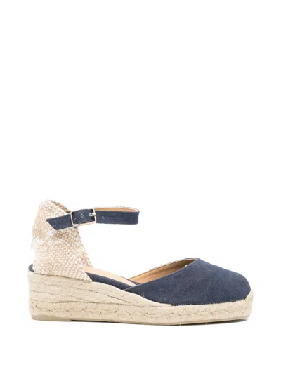 Castaã±er Carol Ankle-strap Espadrilles In Blue