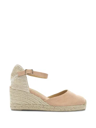 Castaã±er Beige Cotton Espadrilles