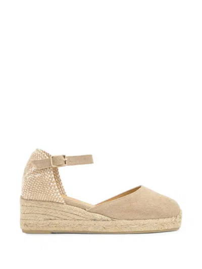 Castaã±er Carol Espadrilles Aus Canvas In Brown