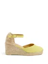 Castaã±er Carol Wedge Espadrilles In Multi