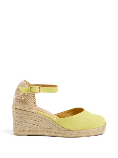 Castaã±er Carol Wedge Espadrilles In Multi