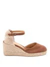 Castañer Carol Ankle-strap Espadrilles In Brown