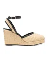 Castaã±er Cass Wedge Shoes In Brown