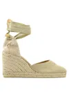 Castaã±er Castañer Beige Rubber Espadrilles