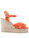 Castaã±er Castañer Blaudell Espadrille In Orange