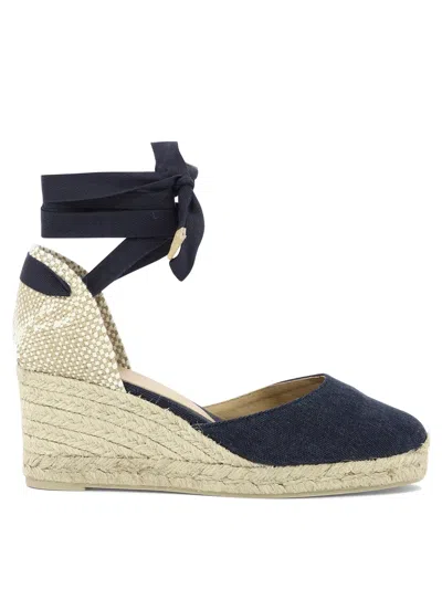 CASTAÑER CASTAÑER BLUE COTTON ESPADRILLES