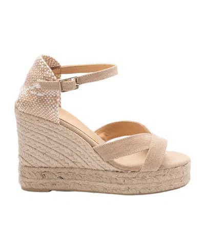 Castaã±er Castañer Bruna Wedge Espadrille Sandals