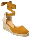 Castaã±er Castañer Carina Canvas Wedge Sandal