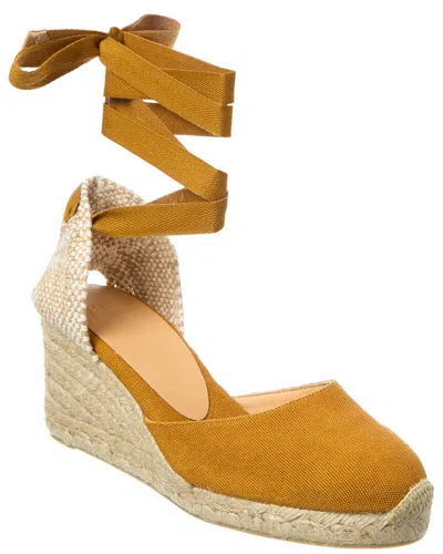 Castaã±er Castañer Carina Canvas Wedge Sandal
