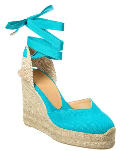 Castaã±er Castañer Carina Canvas Wedge Sandal