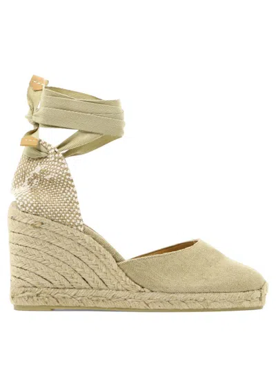 Castañer Carina Espadrilles Beige In Animal Print