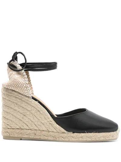CASTAÃ±ER CASTAÑER CARINA LEATHER ESPADRILLES