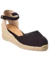 Castaã±er Carol Ankle-strap Espadrilles In Black