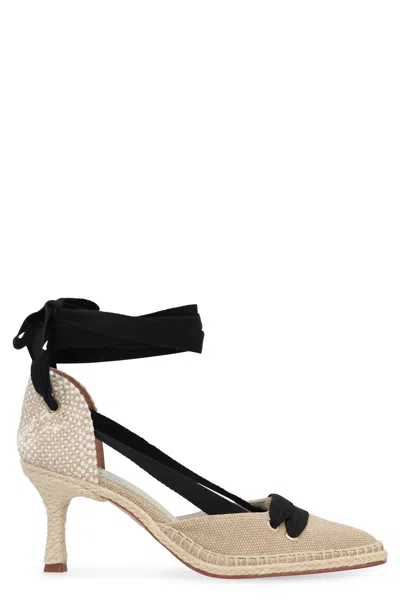 Castaã±er Castañer Castaner X Manolo Blahnik - Casta Canvas Heel Espadrilles
