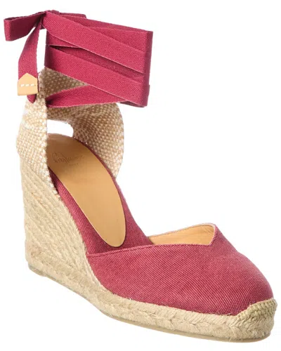 CASTAÑER CASTAÑER CHIARA CANVAS WEDGE SANDAL