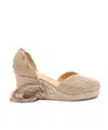 Castaã±er Castañer Cora/6/256 Wedge Espadrilles In Brown
