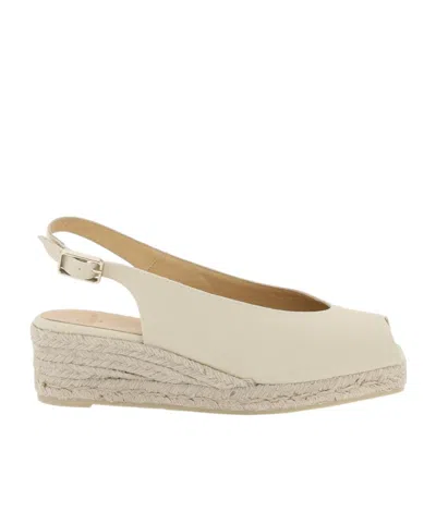 Castaã±er Dosalia Espadrilles Braided Raffia Wedge In Multi