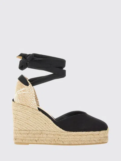 Castaã±er Castaner Canvas Wedge Espadrilles With 3.5 Cm Platform And 10 Cm Heel In Multi