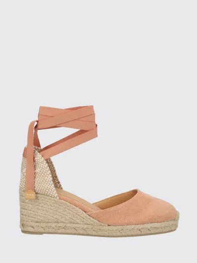 Castaã±er Castañer Carina Cotton Canvas Espadrilles In Pink