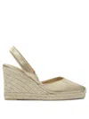 Castaã±er Castañer Espadrilles In Gold