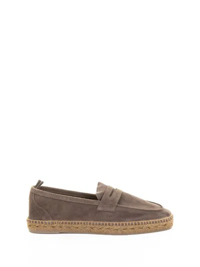 CASTAÃ±ER CASTAÑER ESPADRILLES NACHO MOCCASIN STYLE SUEDE WITH JUTE SOLE