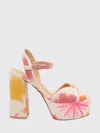 Castaã±er Patterned Buckle Sandals In Multi