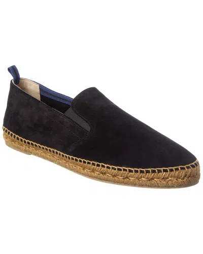 Castaã±er Castañer Joel T Suede Espadrille In Black