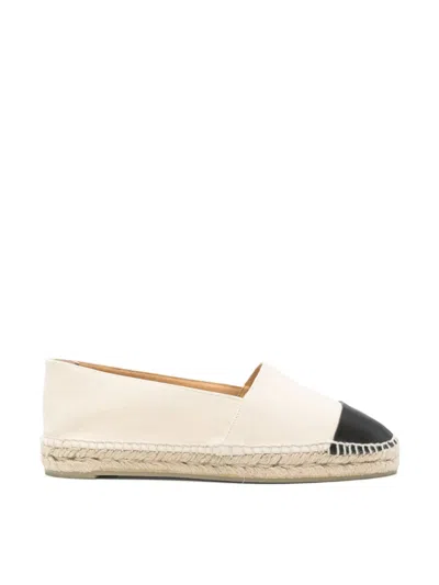 Castaã±er Castañer Katty Cap-toe Espadrilles In White