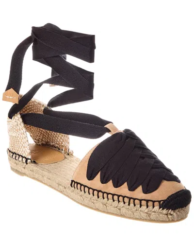 Castaã±er Castañer Kiva Suede Sandal In Multi