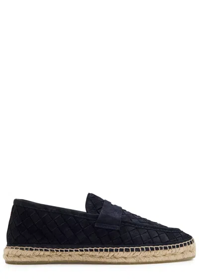 CASTAÃ±ER CASTAÑER NILO BRAIDED SUEDE ESPADRILLE LOAFERS