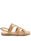 Castañer Ikrix Espadrilles In Gold