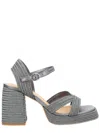 Castañer Valle Metallic-finish Espadrilles In Silver