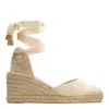 Castaã±er Carina 70mm Wedge Espadrilles In Neutral