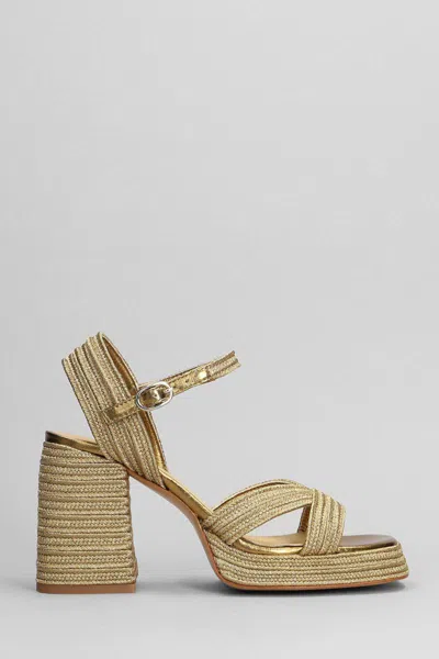 Castaã±er Castañer Valle-142 Sandals In Gold
